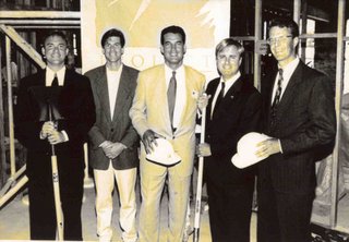 Project Angel Food - History - Old Kitchen Groundbreaking with Shovels