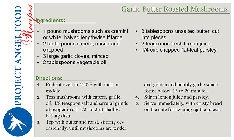 Garlic Butter Roasted Mushrooms