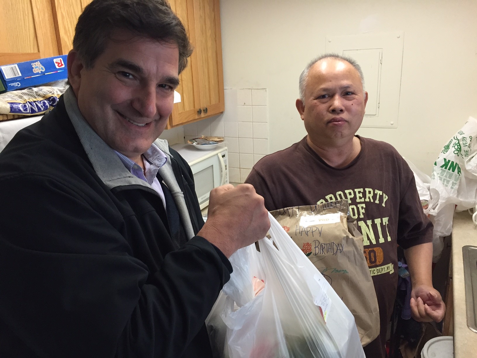 Project Angel Food - 2015 Richard Delivering